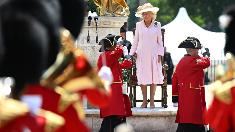 Queen Camilla attends Chelsea Pensioners Founder's Day