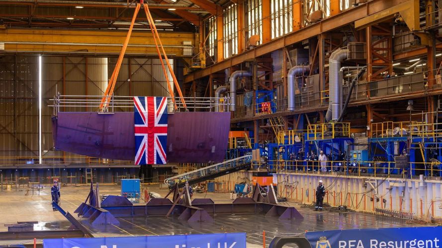 A specially commissioned coin will be presented to the captain and crew when the ship is ready to sail (Picture: Royal Navy) A specially commissioned coin will be presented to the captain and crew when the ship is ready to sail (Picture: Royal Navy)