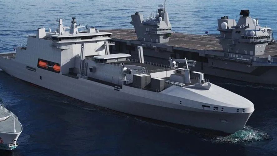 RFA Resurgent will deliver munitions, spares, food, and other essential supplies to Royal Navy vessels (Picture: Royal Navy) RFA Resurgent will deliver munitions, spares, food, and other essential supplies to Royal Navy vessels (Picture: Royal Navy)