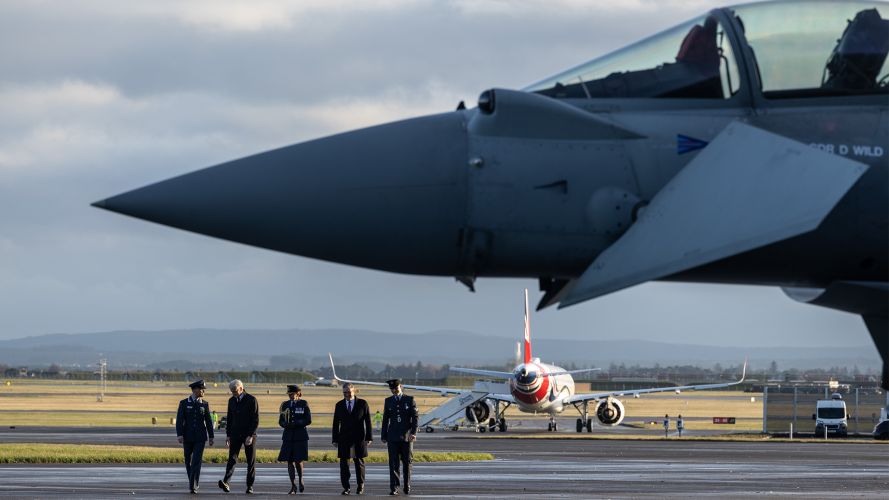 Prime Minister Sir Keir Starmer and Norwegian counterpart Jonas Gahr Støre visit RAF Lossiemouth, accompanied by Station Commander Group Captain Sarah Brewin Prime Minister Sir Keir Starmer and Norwegian counterpart Jonas Gahr Støre visit RAF Lossiemouth, accompanied by Station Commander Group Captain Sarah Brewin CREDIT MOD04122025 Prime Minister Sir Keir Starmer and Norwegian counterpart Jonas Gahr Støre visit RAF Lossiemouth, accompanied by Station Commander Group Captain Sarah Brewin