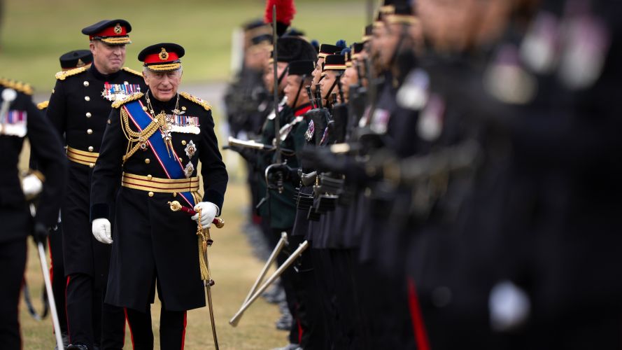 Having the monarch's title in The King's Gurkha Artillery is a prestigious honour for all those now serving and who will serve in future with the KGA
