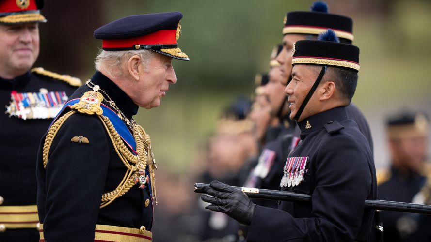 A new Gurkha cap badge was created - the first in 14 years - to represent the new unit and the expanded breadth of specialisms that the Brigade of Gurkhas delivers