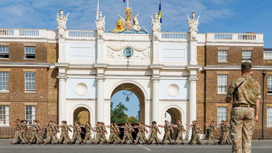 ttalion, The Princess of Wales’s Royal Regiment (1 PWRR) homecoming parade (Picture: MOD)