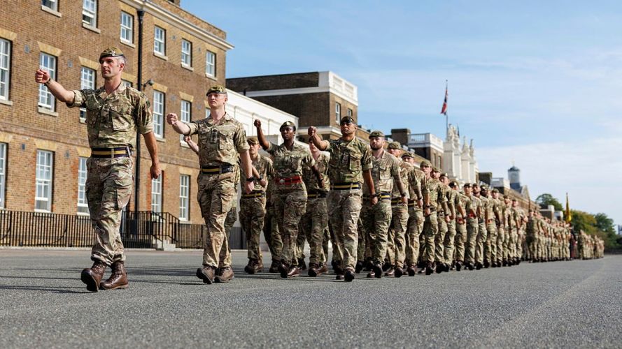 ttalion, The Princess of Wales’s Royal Regiment (1 PWRR) homecoming parade (Picture: MOD)
