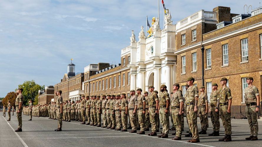 ttalion, The Princess of Wales’s Royal Regiment (1 PWRR) homecoming parade (Picture: MOD)