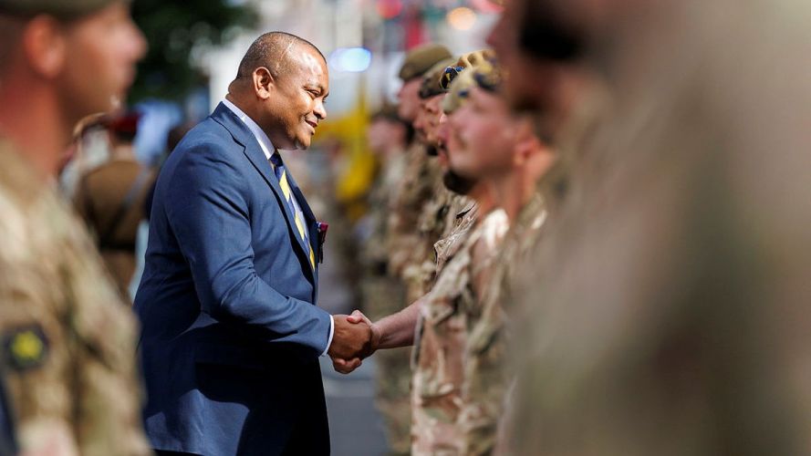 ttalion, The Princess of Wales’s Royal Regiment (1 PWRR) homecoming parade (Picture: MOD)