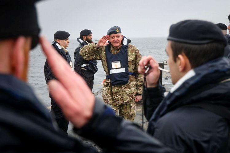 Chief of the Defence Staff Air Chief Marshall Sir Richard Knighton extends his appreciation to the crew
