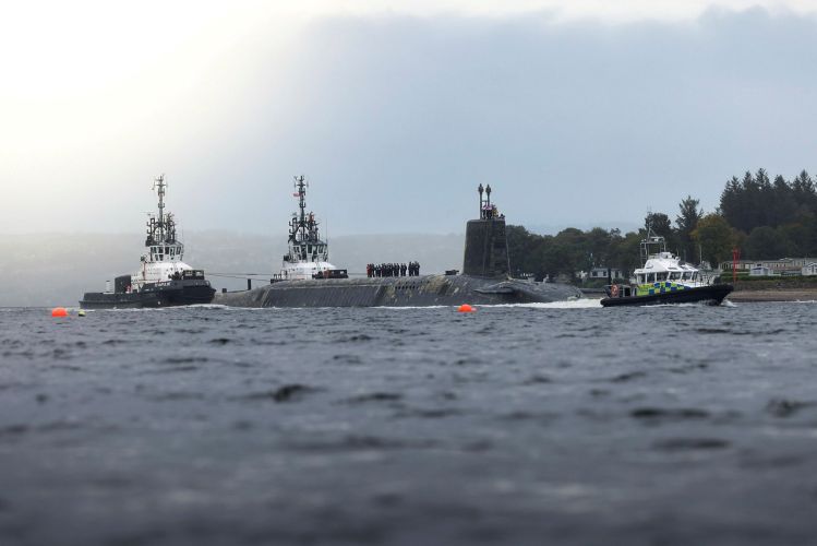 Known as the Continuous At Sea Deterrent (CASD), since 1969 at least one nuclear- powered ballistic submarine has been at sea armed with nuclear missiles