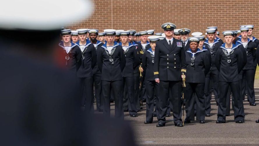Sultan's staff deliver more than 320 courses to more than 7,700 personnel annually (Picture: PA) 08062026 Princess Anne at HMS Sultan at Gosport 050626 pic PA