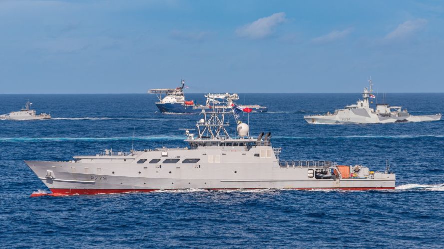 HMS Spey joins regional navies taking part in 2023's Exercise Southern Cross (Picture: Royal Navy)