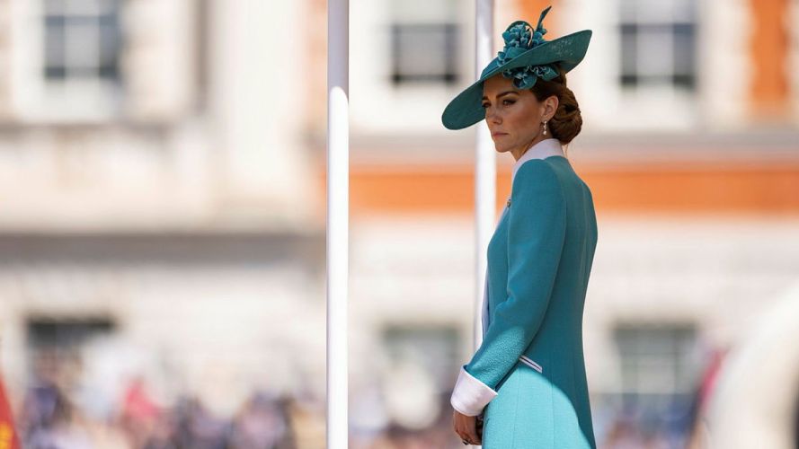 The Princess of Wales at Horse Guards in London for Trooping the Colour (Picture: MOD)