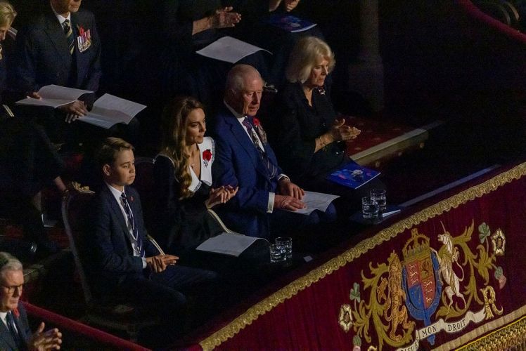 The Princess of Wales at the Festival of Remembrance in the Royal Albert Hall (Picture: MOD)