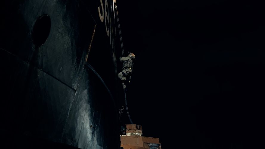 It is particularly employed during maritime interdiction or counter-piracy operations