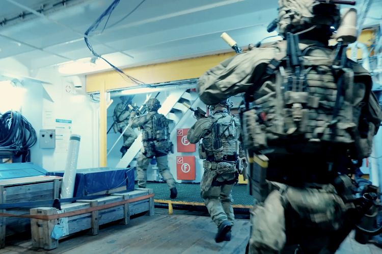 Here, commandos quickly move from one room to the other, preventing the enemy from consolidating, reinforcing, or counter-attacking 