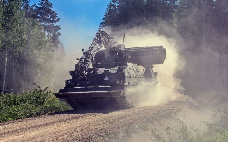Exercise Spring Storm - Trojan armoured vehicle