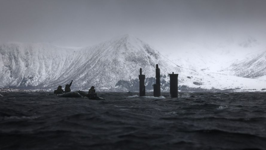 The mission was clear; survey enemy positions and call in naval gunfire from allied warships before making a stealthy getaway