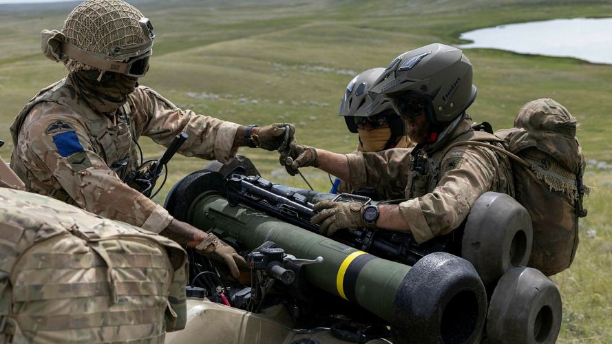 The e-bike and quad bike riders work together to secure the Javelins after making a successful shot so they can relocate and re-engage more quickly