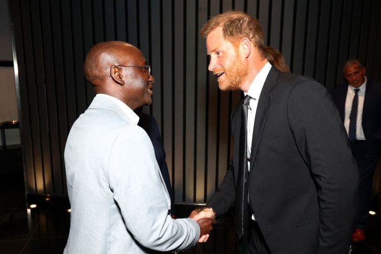 The Duke of Sussex addressed an audience of supporters, partners, and community members at a London even
