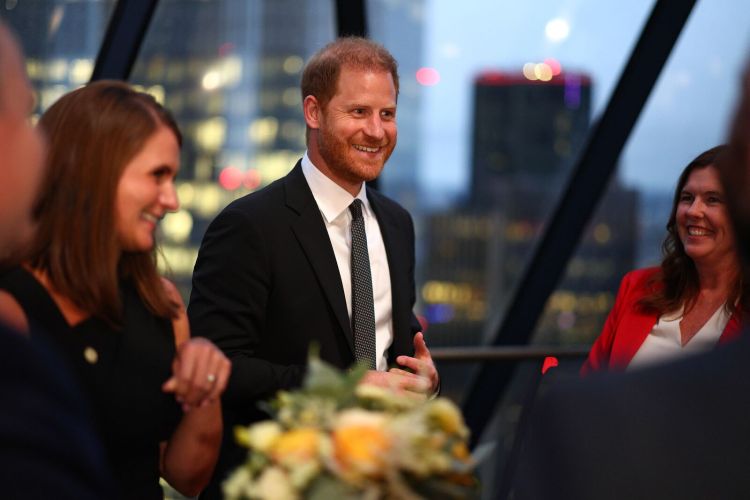 The Duke of Sussex addressed an audience of supporters, partners, and community members at a London even