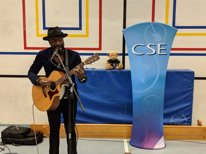 CSE show John Buchan School Kevin Davy White