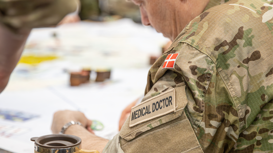 Civilian and military representatives are taking part in the Medical Wargame at Exercise Steadfast Foxtrot