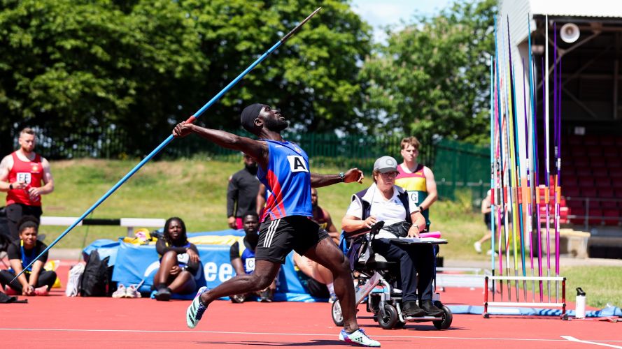 The men's javelin event proved to be an ultimate test of strength (Picture: Alligin Photography) The men's javelin event proved to be an ultimate test of strength (Picture: Alligin Photography)
