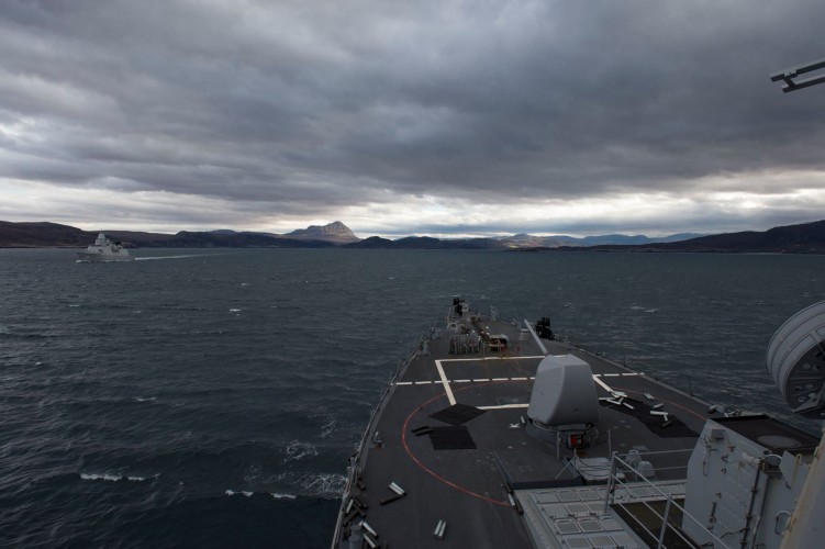 Joint Warrior CAPE WRATH Scotland USS Carney