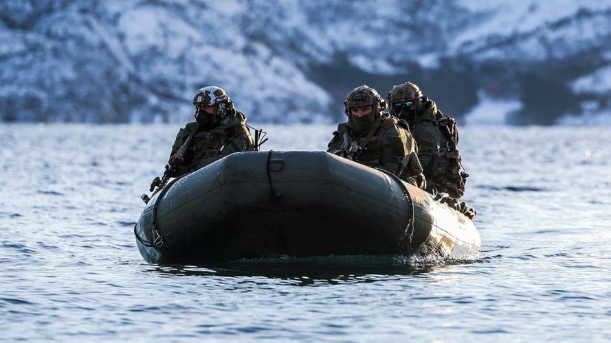 Stowed in submarines and motherships, the Inflatable Landing Craft (IRC) is the backbone of sea boat operations