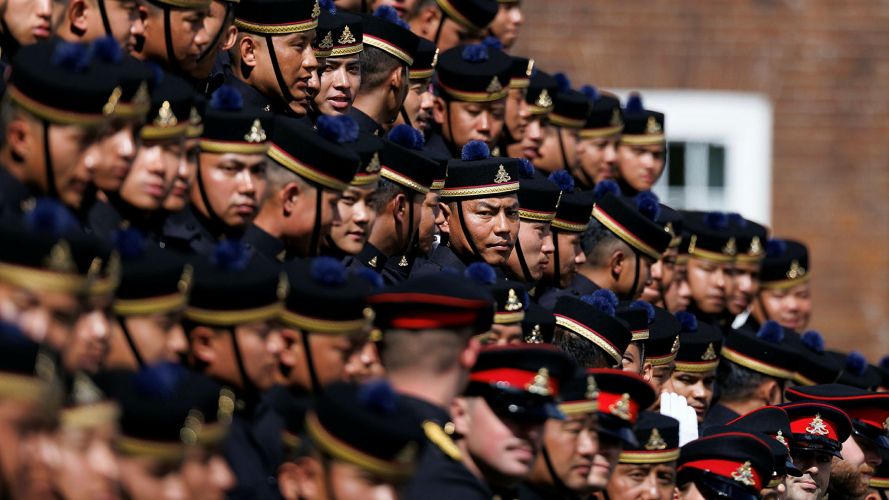 Soldiers and officers from the King's Gurkha Artillery formed up for a formal group shot after their KGA formation parade (Picture: MOD) 19082026 Soldiers and Officers from the King’s Gurkha Artillery formed up for a formal group shot after KGA Formation parade on Thursday 4 June 2026 Pic MOD