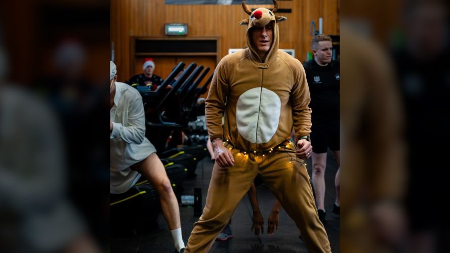  Member of the Royal Corps of Signals hoping he can embody the swiftness of Dasher