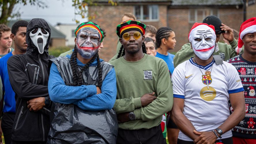 Dusting off the Halloween costumes for the festive period