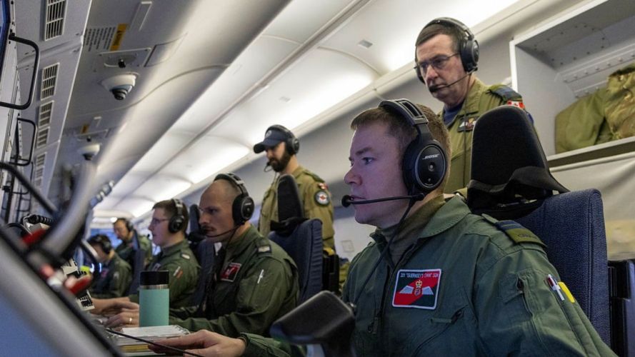 Poseidon crews worked closely with their Royal Canadian Air Force (RCAF) counterparts during the deployment Poseidon crews worked closely with their Royal Canadian Air Force (RCAF) counterparts during the deployment