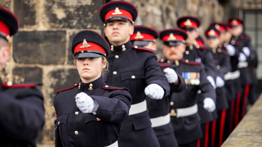 21 Gun Salute was fired at a Edinburgh Castle and at Stirling Castle to mark HM King Charles' birthday 14112022 CREDIT MOD Crown Copyright.jpg