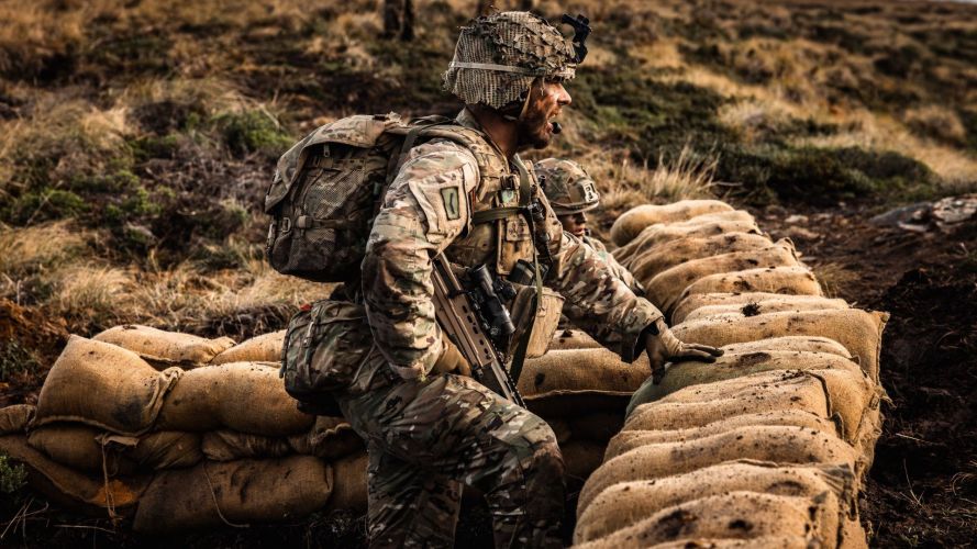 The Falklands Islands are defined by their exposure, with exposed moorland presenting challenges for soldiers and commanders alike (Picture: Defence Ops) The Falklands Islands are defined by their exposure, with exposed moorland presenting challenges for commanders (Picture: Defence Ops)