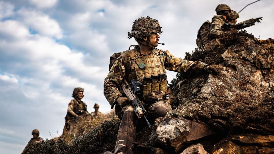 Exercise Cape Upholder saw 5 Rifles tested in one of the most demanding environments on the planet (Picture: Defence Ops) Exercise Cape Upholder saw 5 Rifles tested in one of the most demanding environments on the planet (Picture: Defence Ops)