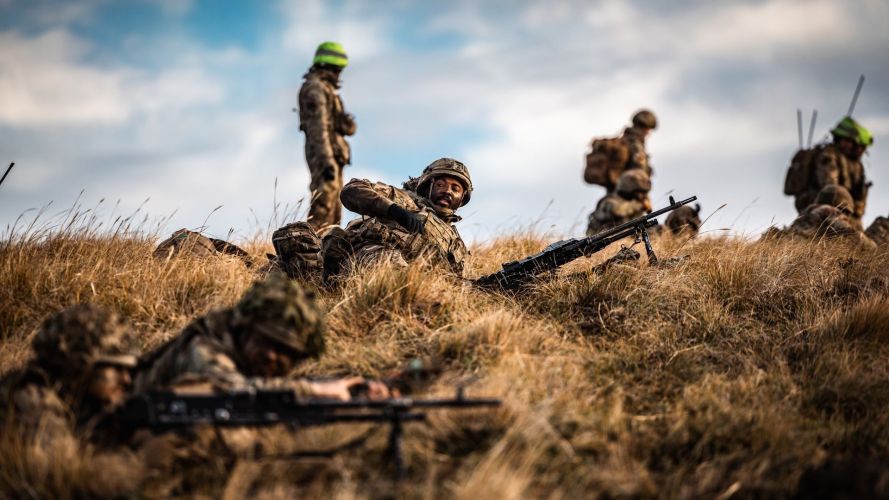 Live-fire serials involved personnel getting to grips with the General Purpose Machine Gun (GPMG) (Picture: Defence Ops) Live-fire serials involved personnel getting to grips with the General Purpose Machine Gun (GPMG) (Picture: Defence Ops)