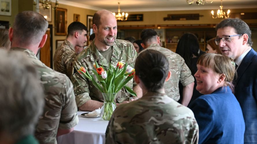 26032026 Prince William at Bulford Camp cred PA