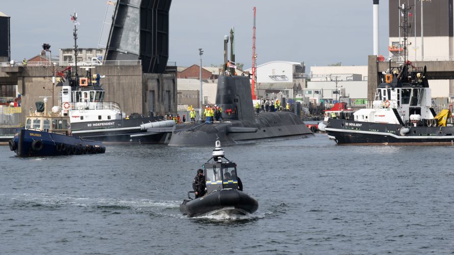 HMS Agamemnon was formally commissioned by His Majesty the King in a ceremony on 22 September 2025 (Picture: Royal Navy)