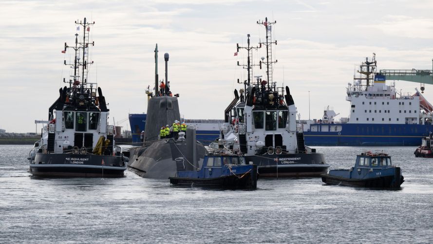 HMS Agamemnon will play a "central role" in keeping the UK safe and contributing to Nato's collective defence (Picture: Royal Navy)