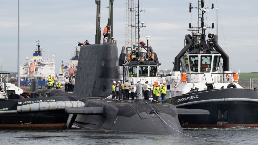 HMS Agamemnon will be armed with heavyweight Spearfish torpedoes and Tomahawk IV land attack missiles (Picture: Royal Navy)