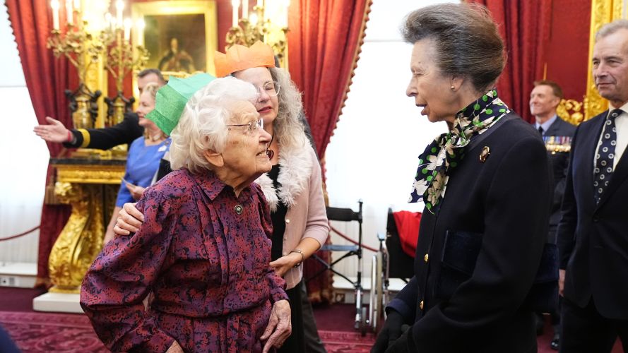 Princess Anne at Not Forgotten Association