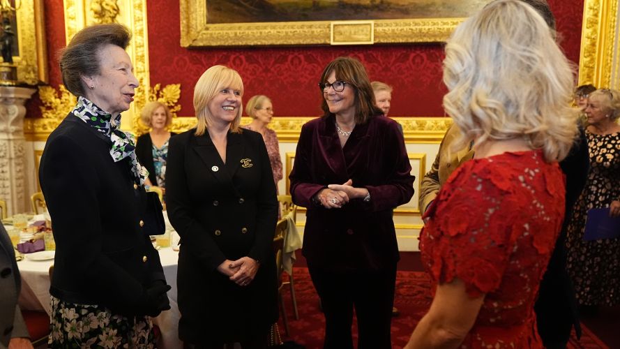 Princess Anne at Not Forgotten Association