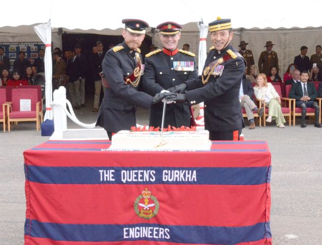 Brigadier Jamie Stuart said he could not be prouder of what the parade represents for the British Army and the nation