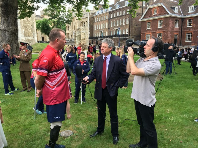 Invictus Games Team Launch 2017