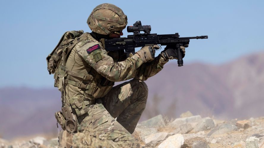 30 Commando live firing at Marine Air Ground Combat Training Centre 14102021 Credit MOD.jpg