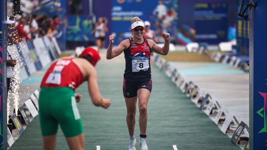 Picture: UIPM World Pentathlon/Nuno Gonçalves 30082026 Kerenza Bryson UIPM World Championships 4 CREDIT UIPM World Pentathlon Nuno Gonçalves.jpg