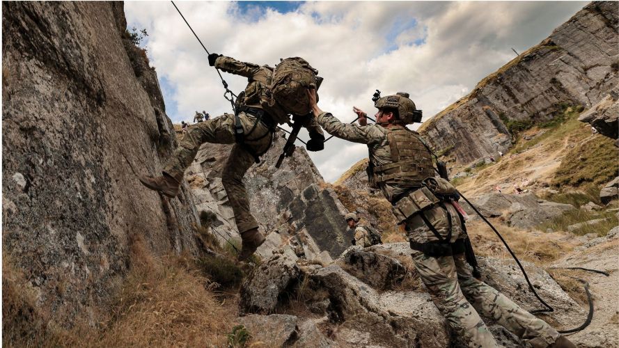 Taught by the Mountain Leader cadre, Royal Marine experts in  in mountain warfare, arctic survival, and long-range reconnaissance
