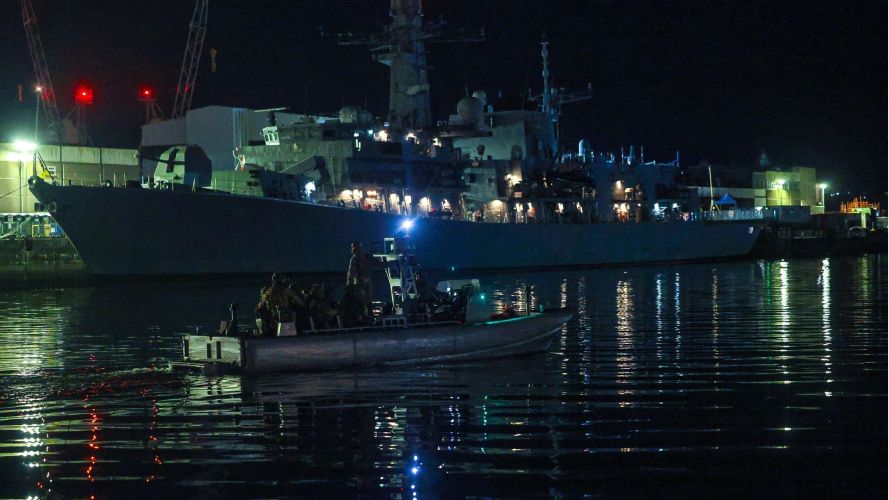 Ex Pacific Sentil also involved a night time raid of Scraesdon Fort in Cornwall