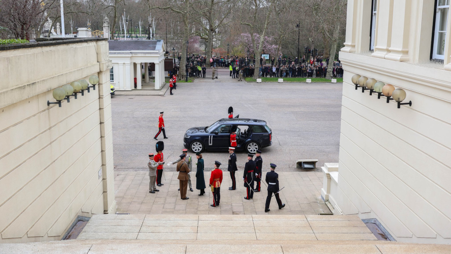 The Princess of Wales attends the Irish Guards St Patrick’s Day Parade (Picture: Kensington Royal) 31122025 The Princess of Wales attends the Irish Guards St Patrick’s Day Parade CREDIT KensingtonRoya