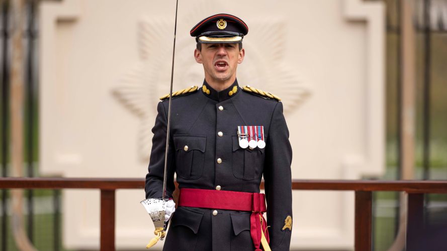 34 Squadron from 39 Engineer Regiment prepare for their Ceremonial Public Duties 20042023 CREDIT MOD Crown Copyright.jpg